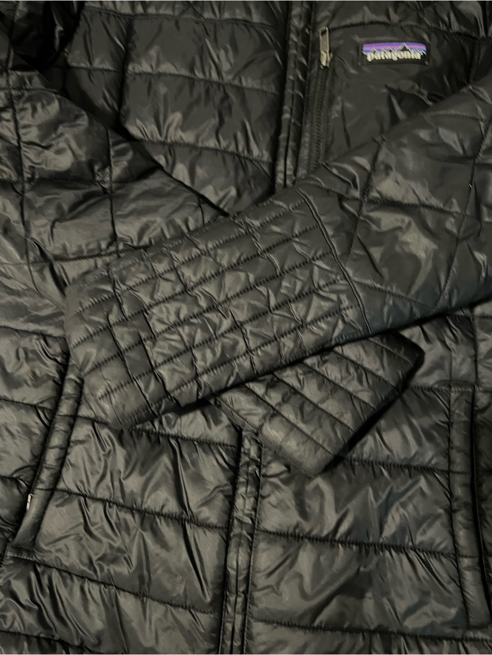 Patagonia Black Radalie Insulated Quilted Jacket Women’s M - Picture 3 of 7